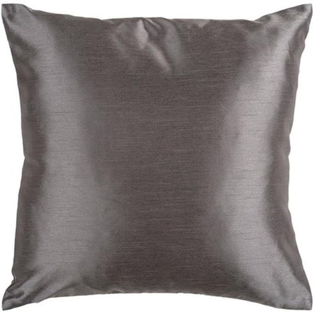 SURYA Surya Rug HH034-2222P Square Gray Decorative Poly Fiber Pillow 22 x 22 in. HH034-2222P